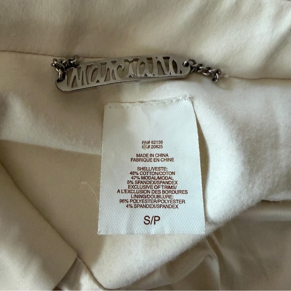 Marciano Crochet Insert Trench Coat size Small - Picture 5 of 6